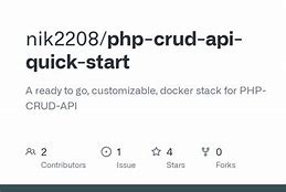 Php Crud Api Github